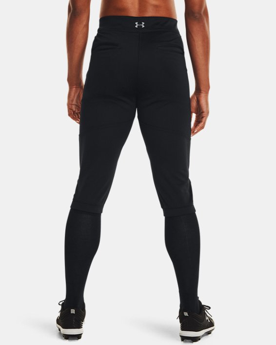 Women's UA Vanish Beltless Softball Pants, Black, pdpMainDesktop image number 1